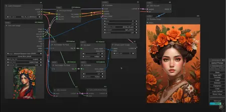 ComfyUI ARD Load Image and ARD Math nodes workflow