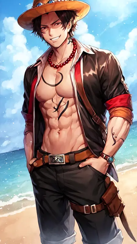 Onepiece - Portgas D Ace