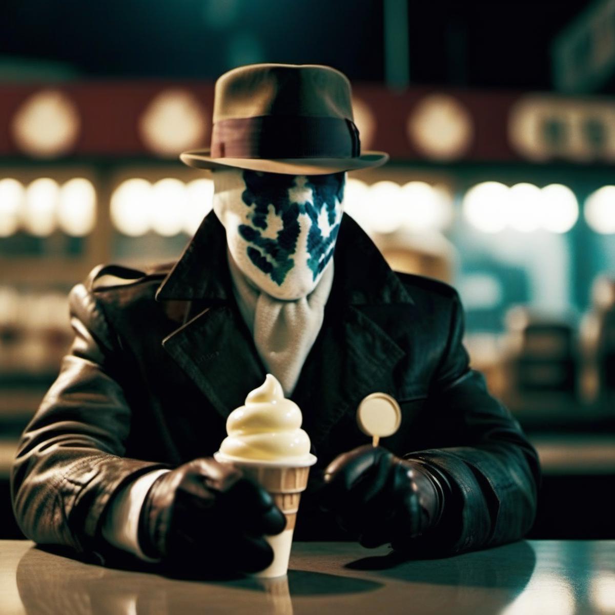 Rorschach - Watchmen - SDXL image by PhotobAIt