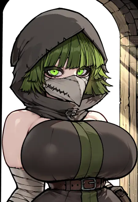 PLAGUE DOCTOR from XelswordArt (Darkest Dungeon)