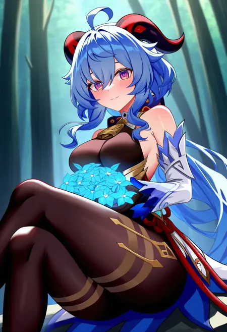 Ganyu-(Genshin impact)-Illustrus