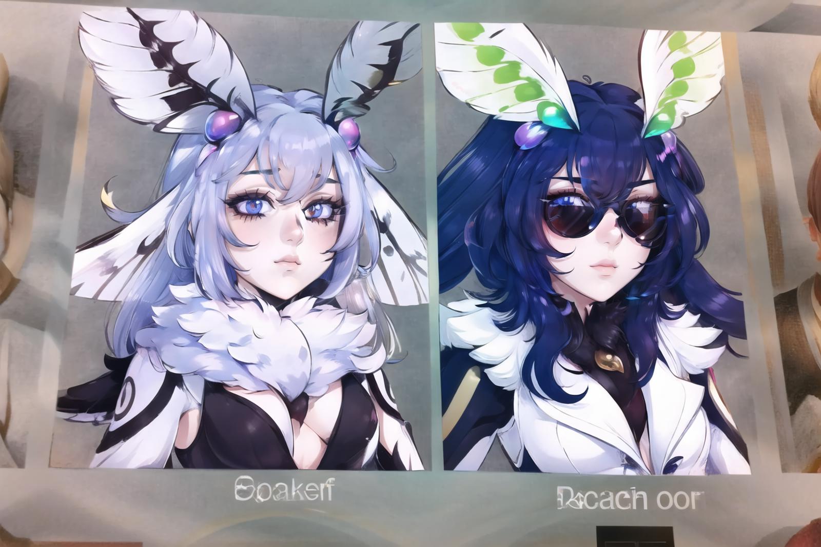 Moth Girls [Lycoris] image by FallenIncursio