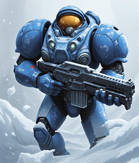 Terran Marine - Starcraft (Flux) V1
