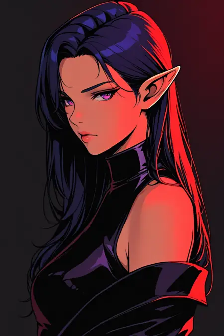 Neo Noir Melancholic illustriousXL