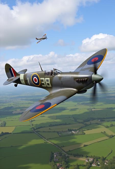 Supermarine Spitfire - Fighter Plane (Flux) V1