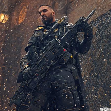 Take a deep breath and let's work step by step on this , 
man with a weapon, adeptus astartes, instagram influencer, chainsaw, void vortex, terror glow, style blend of the vatican, 2 0 2 0 s promotional art, old charismatic mechanic, psycho magick fuck it insane, picture of a male cleric, peter kemp, heavy gun, holy cross, religious, spiritual, furaffinity, 4 k, deviantart, trending on artstation
,
Midjourney's Consistency, Dynamic Action Pose, Fibonacci Watermark Invisibly Displayed, High-res, Impeccable Composition, Lifelike Details, Perfect Proportions, Stunning Colors, Captivating Lighting, Interesting Subjects, Creative Angle, Attractive Background, Well-timed Moment, Intentional Focus, Balanced Editing, Harmonious Colors, Contemporary Aesthetics, Handcrafted with Precision, Vivid Emotions, Joyful Impact, Exceptional Quality, Powerful Message, Raphael Style, Unreal Engine 5, Octane Render, Isometric, Beautiful Detailed Eyes, Super Detailed Face and Eyes and Clothes, More Detail, Multi Colored, Splash Ink Illustration, Grammer Effect Style, Houdini Style, Sharp Lines and Brush Strokes, High Quality, Beautiful Matte Painting, 4K, CGSociety, Artstation Trending on ArtstationHQ