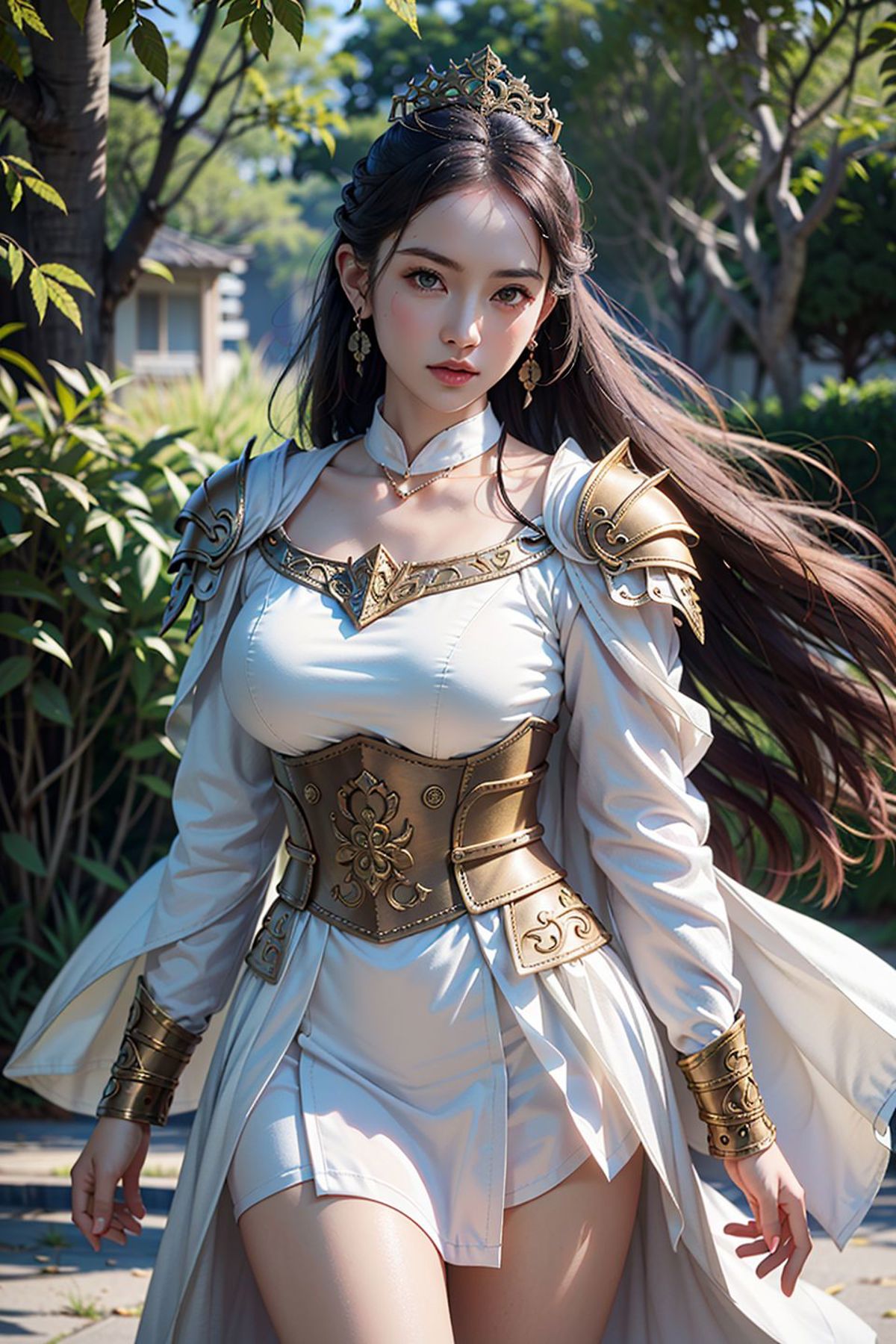 [Lah] Ancient Chinese General Armor | 女铠 image by ylnnn