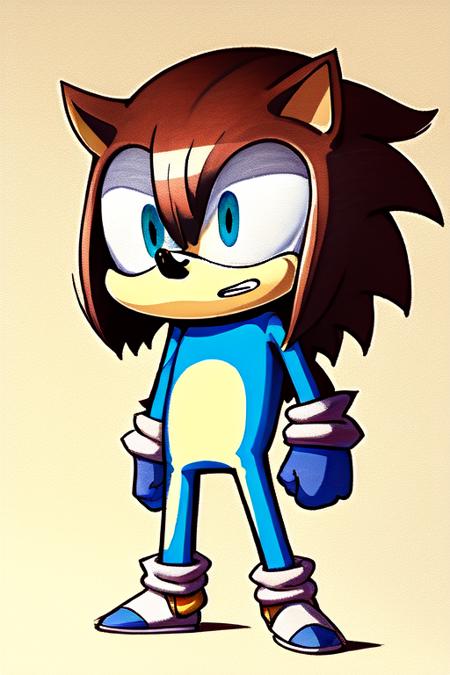 masterpiece, best quality, Sonic the edgehog, ((sketch)),  <lora:April-Fools:0.9>