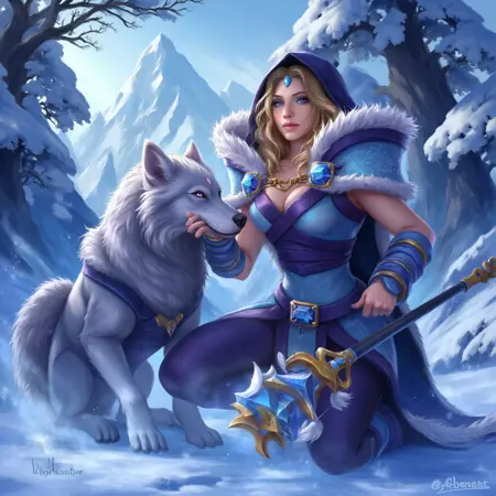 Crystal Maiden FLUX (Dota 2)