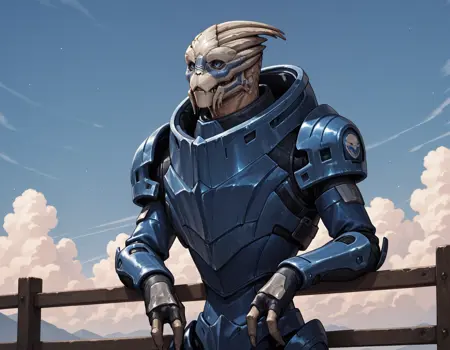 Garrus Vakarian - Mass Effect  ( Illustrious )