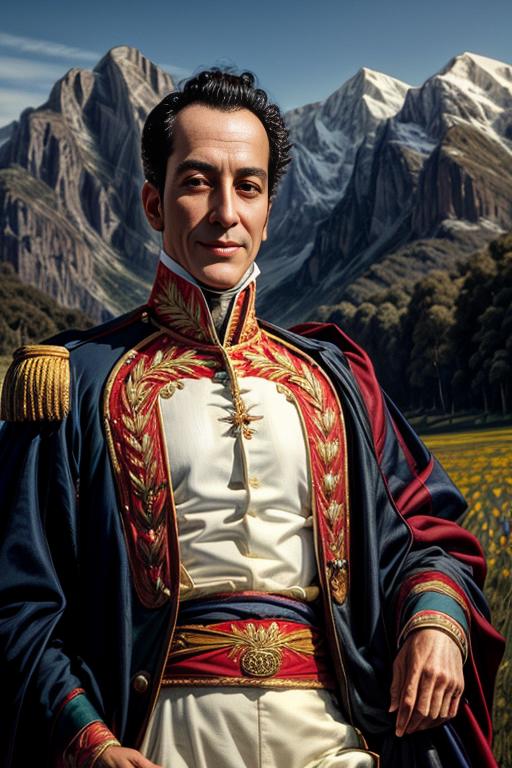 Simon Bolivar - Lora image by Futurediffusion