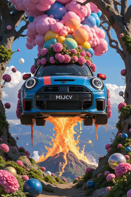 FLUX1-MiniJCW-汽车主体控制-lora