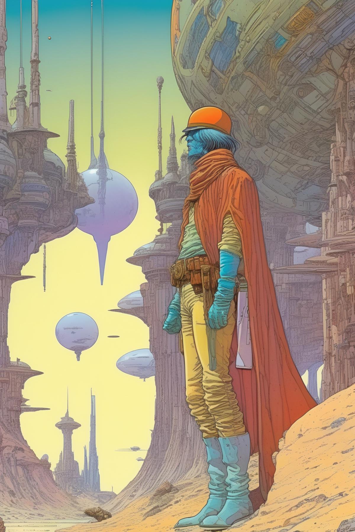 Moebius (Jean Giraud) Style image by Kappa_Neuro