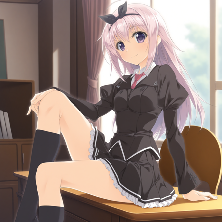 Hikawa Ruriwo (冰川露莉莴) | Sakura no Toki (樱之刻) | NoobAI v1.0