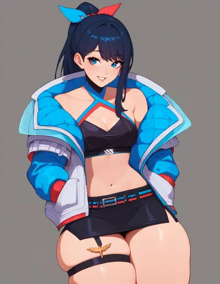 Rikka Takarada 3 Outfits | SSSS.GRIDMAN