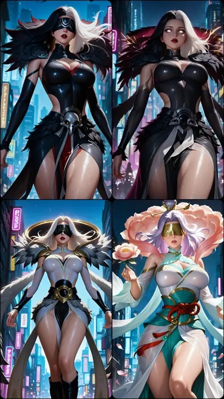 Pharsa - Mobile Legends Bang Bang (3 outfits)