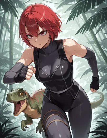 Regina / Dino Crisis (Illustrious / Pony)