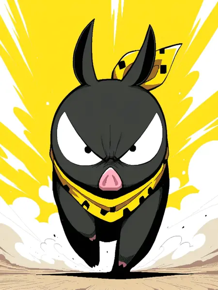 P-chan -響 良牙 (Ranma ½) | Hibiki Ryouga