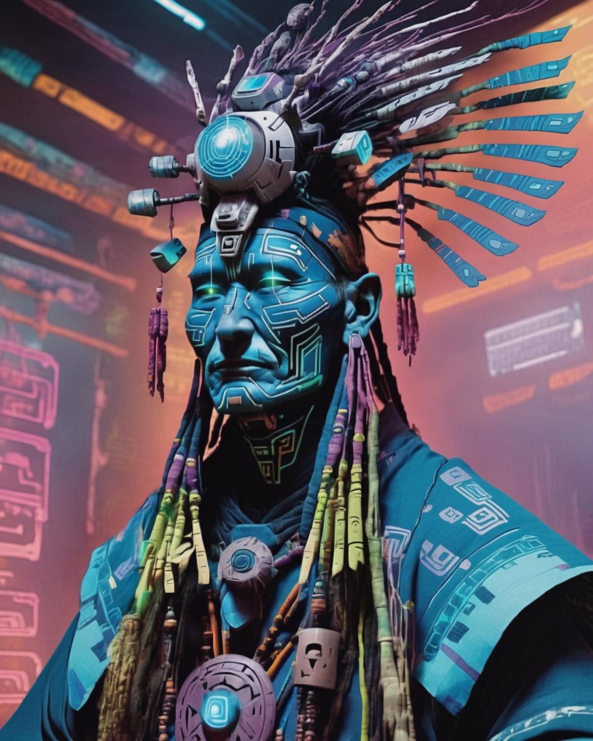 Cyber Shaman image by Ciro_Negrogni