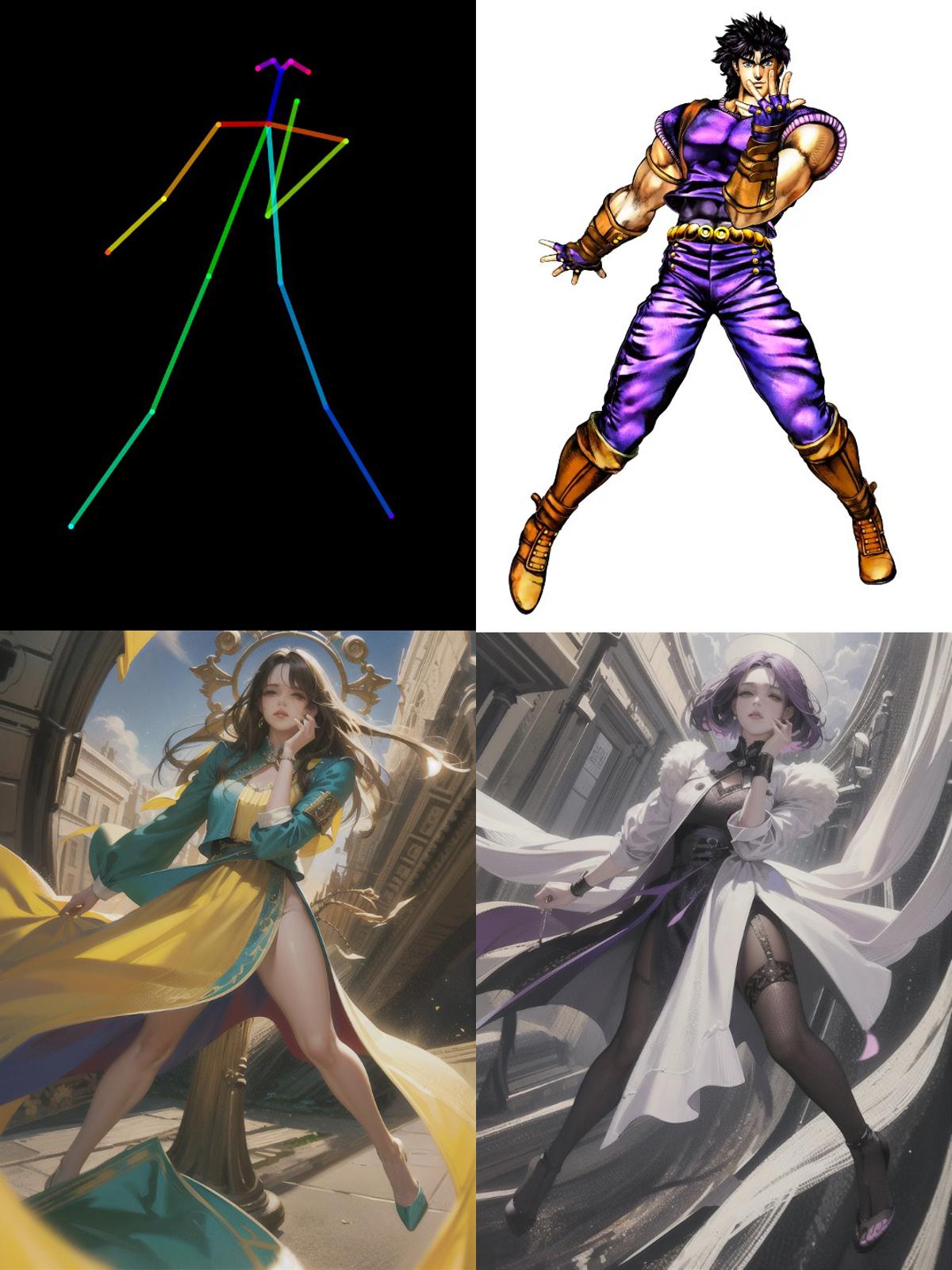 JoJo Stand Design v1.0 Stable Diffusion Poses Civitai