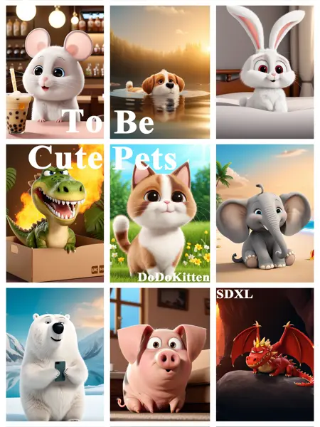 To Be Cute Pets [SDXL]