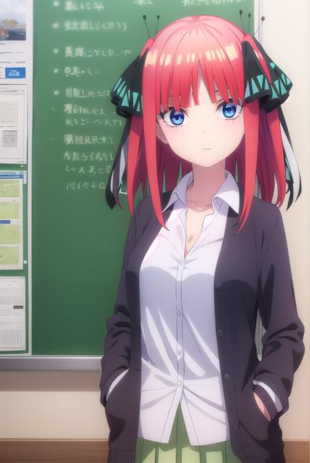 Nakano Nino 中野二乃 / 5-Toubun no Hanayome - v1.0, Stable Diffusion LoRA