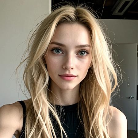 female, blonde hair, wave hair, selfie, <lora:lcm-lora-sdv1-5:1> <lora:weight_slider:0@0.0, 0@0.1, -4@0.1, -4@1.0>
