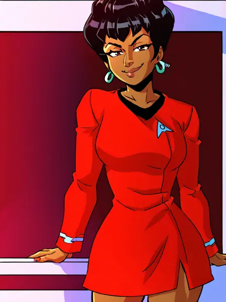 Uhura (Comic and Animated) Pony