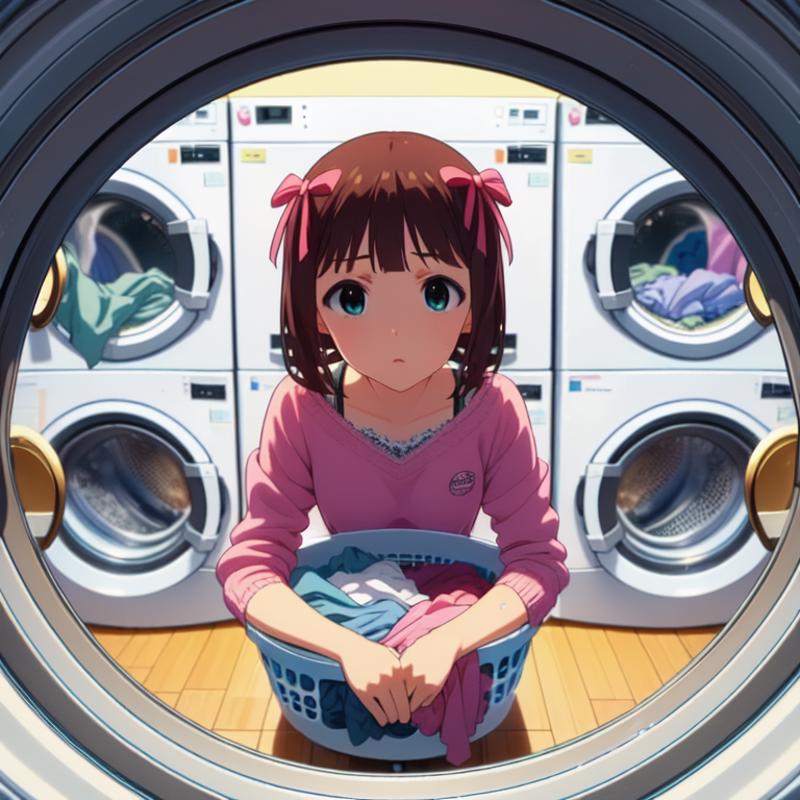 girl like laundromat image by opt404723