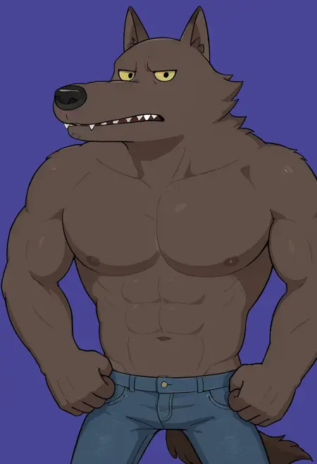 Wolfman Bare Chest | Gravity Falls