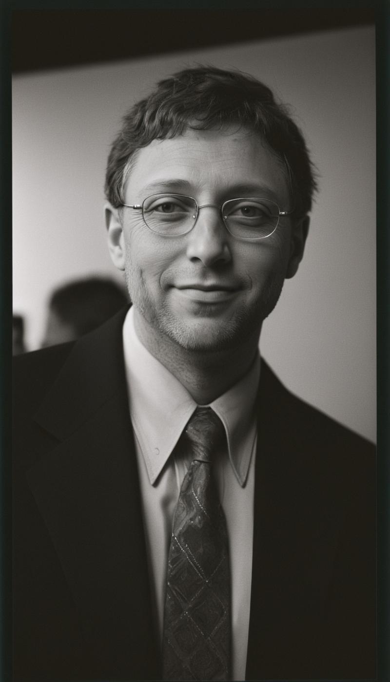 Man with glasses wearing a suit and tie.