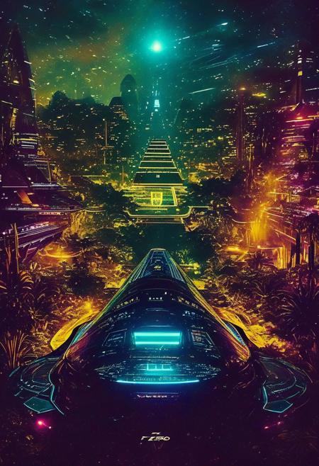 ()Hyoer Realistic:2.0)Polaroid picture 
an image of San Francisco transformed into a Cyberpunk tropical paradise. The cityscape is a vibrant, neon-lit utopia, with towering skyscrapers and lush, green vegetation. (Above the city, an air racetrack stretches across the sky, with sleek, high-tech cars zooming by, inspired by F-Zero vehicles.:1.66)
The atmosphere is warm and humid, with a hint of tropical flowers and the distant hum of futuristic technology. The people of this utopian empire live in harmony, their faces radiant with joy and contentment.
Capture the surreal, futuristic beauty of this scene, where the boundaries between technology, nature, and society blur, and the possibilities of human achievement are redefined.
BREAK 
()Hyoer Realistic:2.0)Polaroid picture of 
A futuristic, neon-lit table, adorned with ancient Egyptian hieroglyphics and symbols. The album cover, designed by Shusei Nagaoka, features a gleaming, metallic pyramid at its center, surrounded by swirling patterns of gold and lapis lazuli. The band's name, Earth, Wind & Fire, is emblazoned in bold, futuristic letters, while the album title, 'Kemetic Odyssey,' is written in hieroglyphics. The table's surface glows with a soft, ethereal light, as if infused with the essence of the ancient civilization. The atmosphere is one of mysticism and wonder, as if the table holds the secrets of the pharaohs