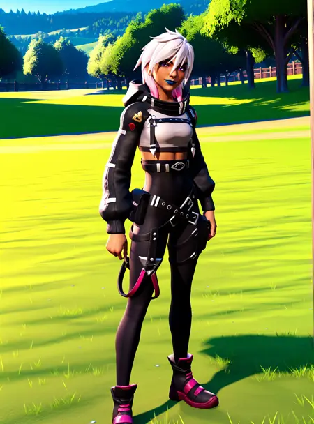 [Commission] Highwire of Fortnite [PDXL / Pony XL]