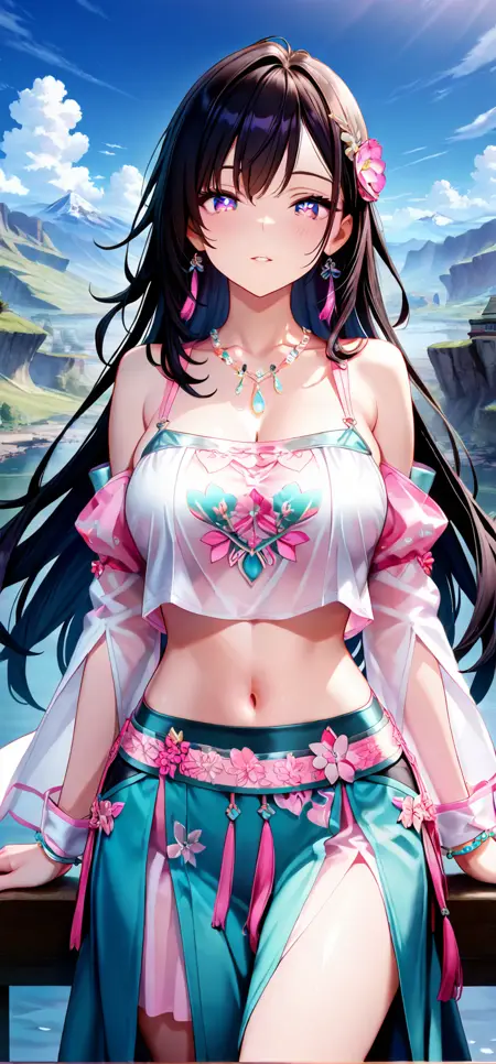 See-through bellyband