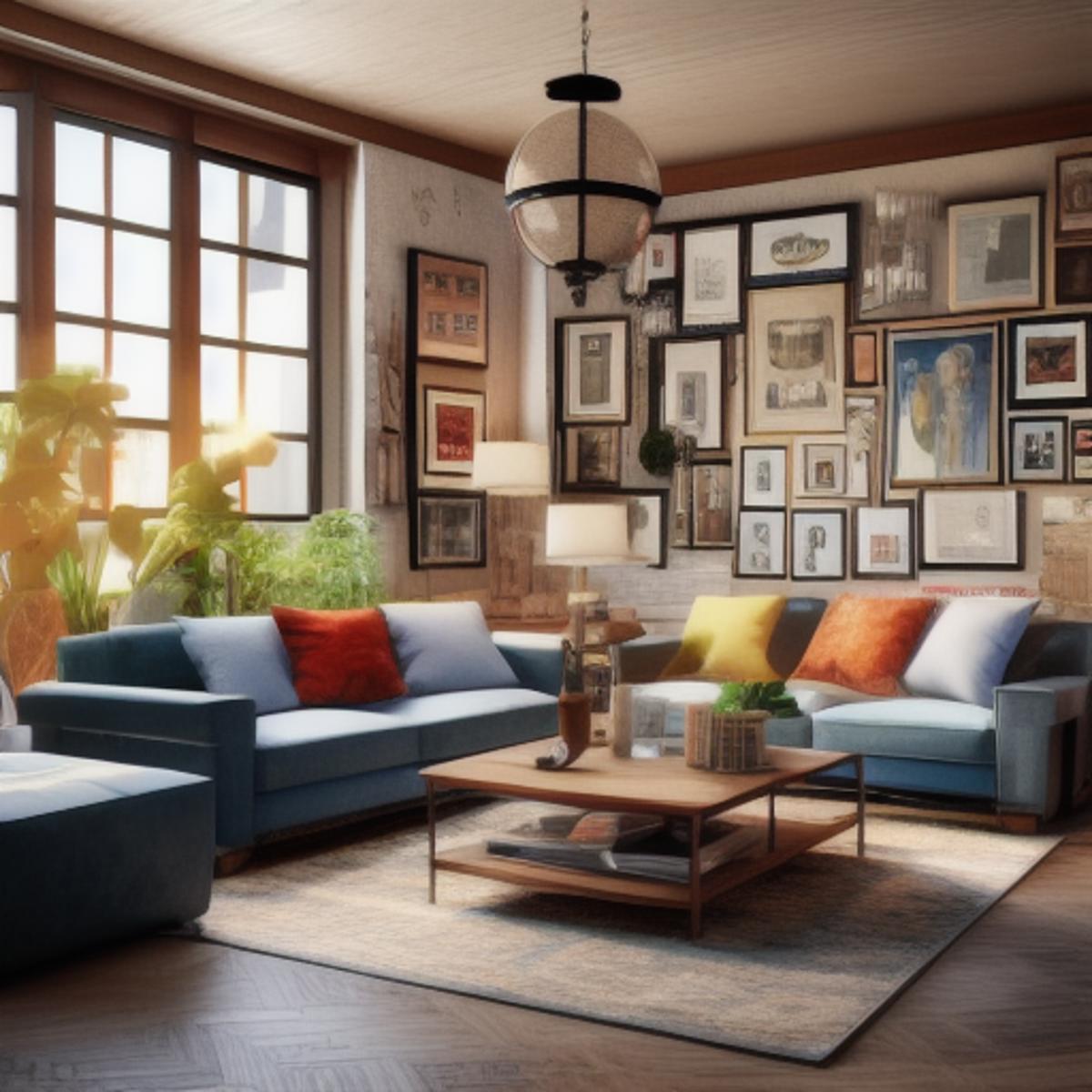 American style living room - v1.0 | Stable Diffusion LoRA | Civitai