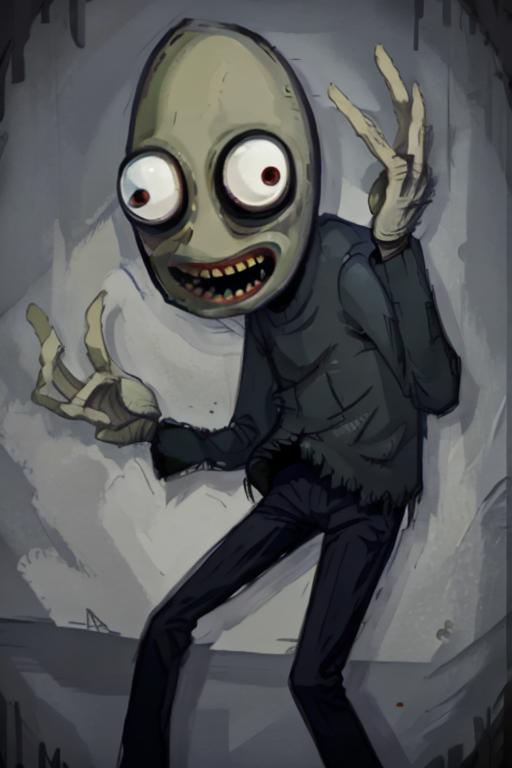Salad Fingers (David Firth) | Web Series LoRA image by UncleJert