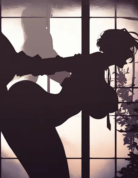 TT_silhouette sex/影絵セックス/剪影性爱