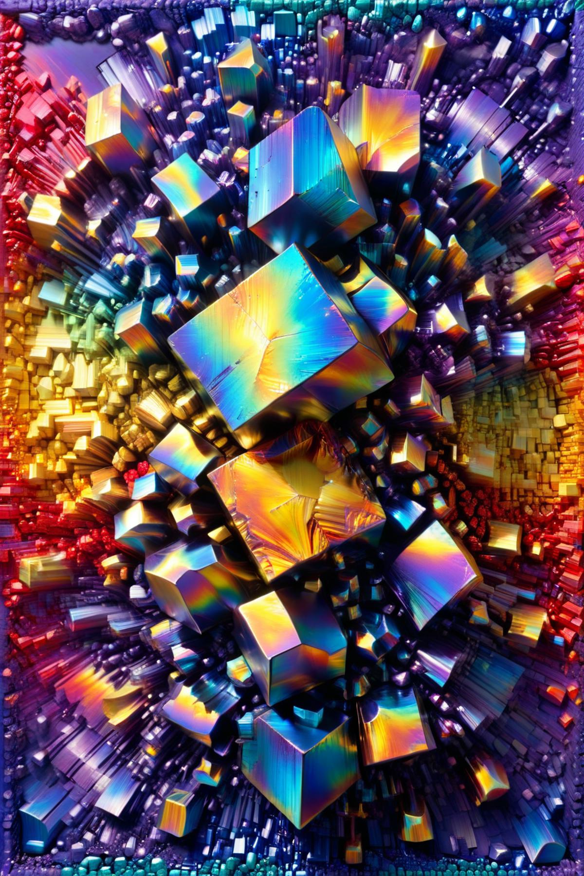 Bismuth Style [LoRA 1.5+SDXL] image by CHINGEL