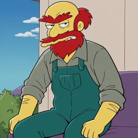 Groundskeeper Willie (The Simpsons) [Illustrious]