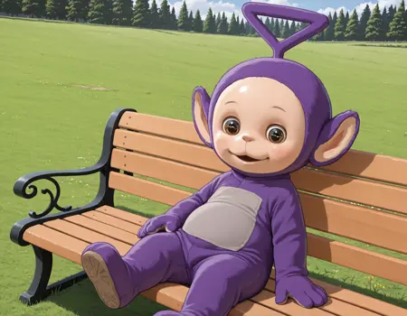 tinky winky - Teletubby ( Illustrious )