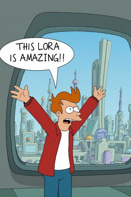 Futurama cartoon style v1.0