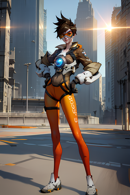 Tracer (Overwatch) LORA - v.1, Stable Diffusion LoRA