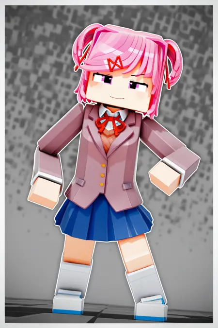 Natsuki (Zamination/Fazbear and Friends/Doki Doki Literature Club/DDLC)
