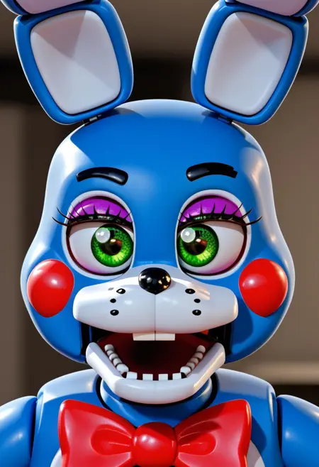 Toy Bonnie ( FNAF 2 / Five Nights at Freddy's 2 / Animatronic)