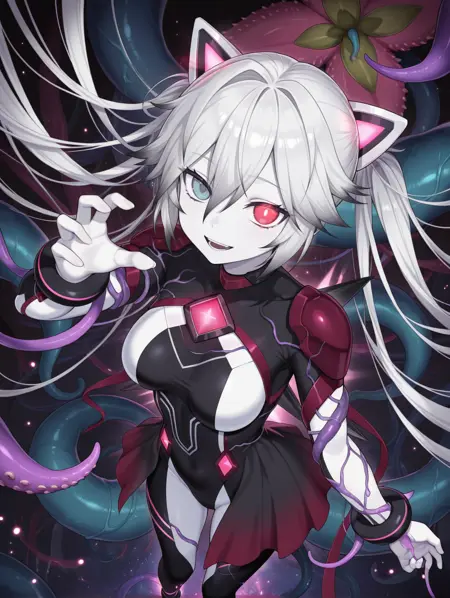 Yu-Gi-Oh! (Rush Duel) - Dentacle the Parasitic Extraterrestrial (寄星体デスタクル) illuXL