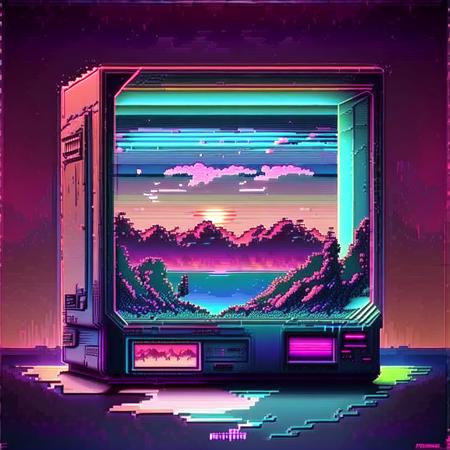 (retrowave:1)