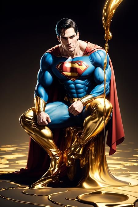 <lora:Lqg:1> superman, portrait, LQDGOD style, sitting