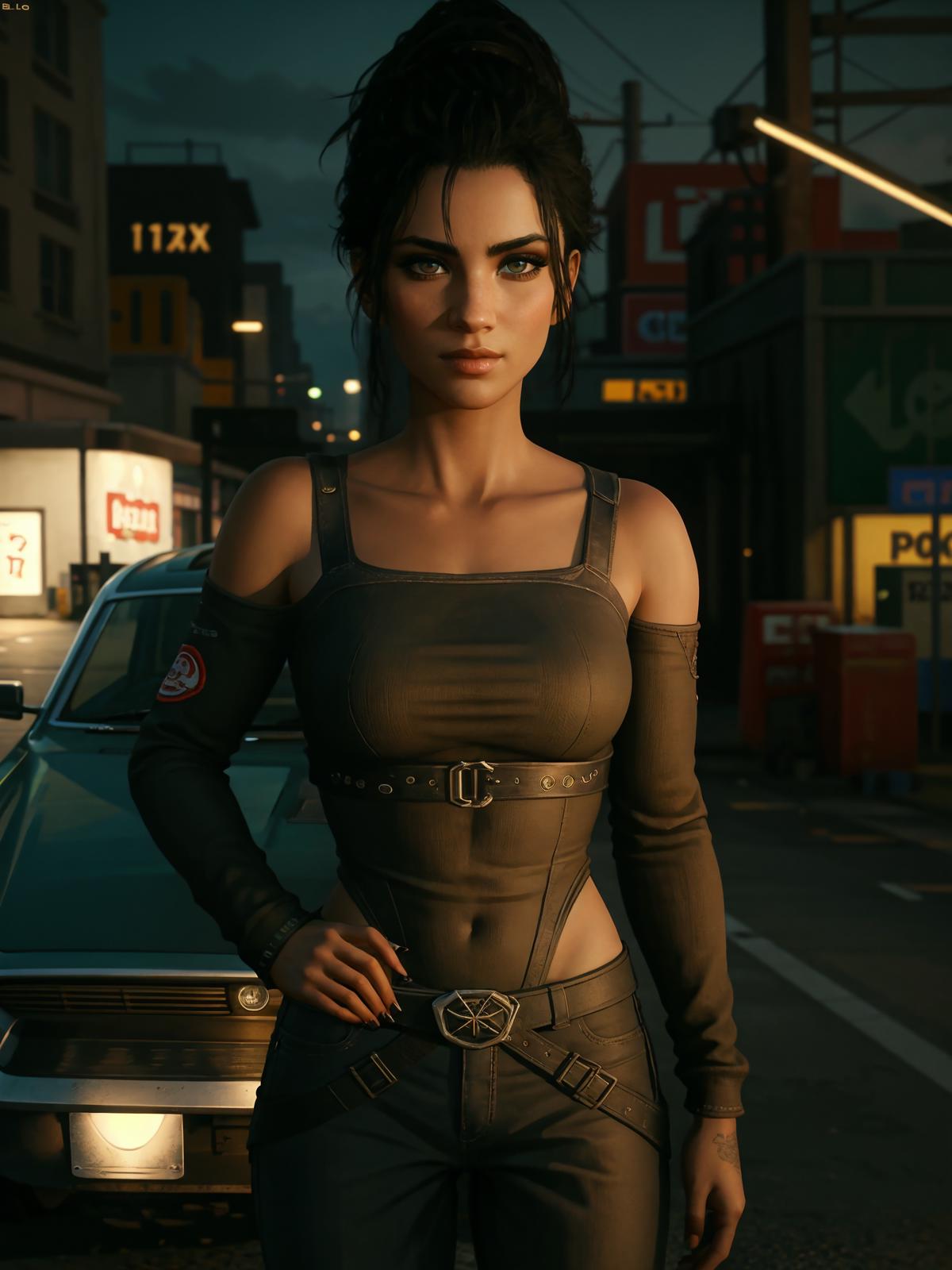 Panam Palmer (Cyberpunk 2077) LoRA - Alpha 1 | Stable Diffusion LoRA |  Civitai