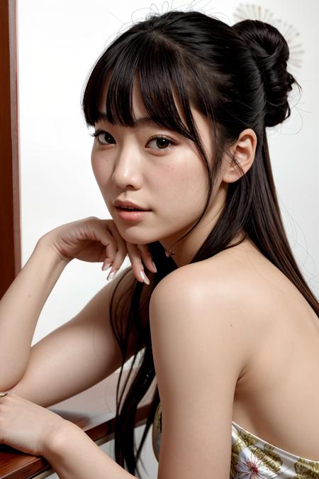 professional photo, highly detailed, realistic, absurdres, highly detailed skin, photorealistic, highres, portrait photograph of a beautiful japanese woman,