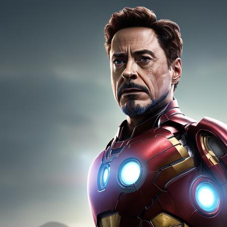 robert downey jr as ironman <lora:redshift:1.444> (redshift style:1.111), realistic photo. high detail 4k hd lighting render unreal engine 5 quality wallpaper with ray traced shadows volumetric dramatic ambient light dark cinematic movie still from the film ghost in shell 2001: a space odyssey by george lucas on artstation and mike winkelmann style